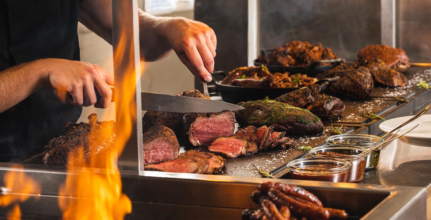 Udskæringer på grillen